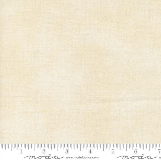 Image of Data Textured Solid Lovelace quilting cotton fabric by Janet Clare for Moda Fabrics. Features printed solid texture on a cream background. Cute Little Fabric Shop.