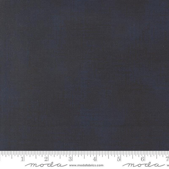 Image of Data Textured Solid Hawking quilting cotton fabric by Janet Clare for Moda Fabrics. Features printed solid texture on a blue background. Cute Little Fabric Shop.