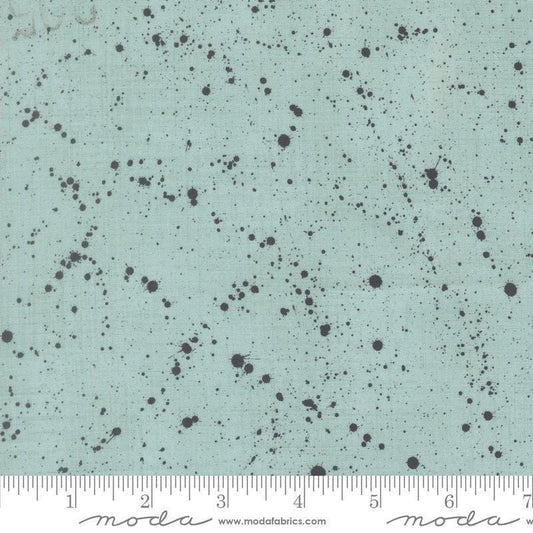 Image of Data Space Babbage quilting cotton fabric by Janet Clare for Moda Fabrics. Features stars on a blue background. Cute Little Fabric Shop.