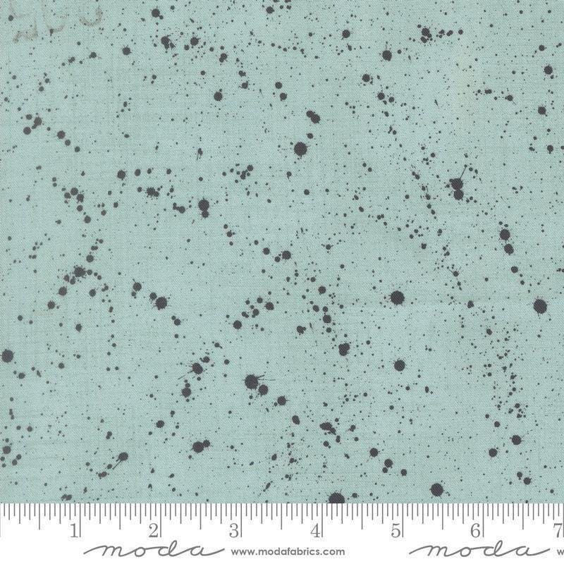 Image of Data Space Babbage quilting cotton fabric by Janet Clare for Moda Fabrics. Features stars on a blue background. Cute Little Fabric Shop.