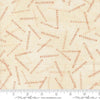 Image of Data Digits Lovelace quilting cotton fabric by Janet Clare for Moda Fabrics. Features numbers on a cream background. Cute Little Fabric Shop.