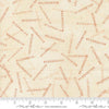 Image of Data Digits Lovelace quilting cotton fabric by Janet Clare for Moda Fabrics. Features numbers on a cream background. Cute Little Fabric Shop.