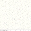 Image of Dapple Dot on Off White Patriotic quilting cotton fabric by The RBD Designers for Riley Blake Designs. Features polka dots on a cream background. Cute Little Fabric Shop.
