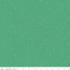 Image of Dapple Dot Alpine quilting cotton fabric by The RBD Designers for Riley Blake Designs. Features polka dots on a green background. Cute Little Fabric Shop.