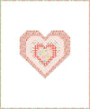 Baby Alma Quilt PATTERN Heart Pattern - Riley Blake INSTRUCTIONS Only