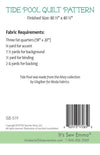 SALE It's So Emma Tide Pool Quilt PaTTERN Precut Friendly Pattern - P051-ISE-519 - Riley Blake INSTRUCTIONS Only
