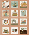 SALE Worth Repeating Panel Printed Patchwork Fabric - P18267 - Riley Blake Quilting Cotton Fabric