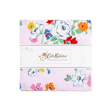 SALE Cath Kidston® Signature Collection 5" Stacker Floral Fabric - 5-18370-42 - 42-Piece Precut - Riley Blake Quilting Cotton Fabric