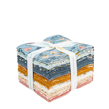 SALE Petals & Hazel Fat Quarter Bundle Floral Fabric - FQ-18220-21 - 21-Piece Precut - Riley Blake Quilting Cotton Fabric