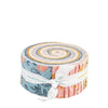 SALE Petals & Hazel 2.5 Inch Rolie Polie Floral Fabric - RP-18220-40 - 40-Piece Precut - Riley Blake Quilting Cotton Fabric