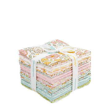 SALE Little Posies Fat Quarter Bundle Floral Fabric - FQ-18320-21 - 21-Piece Precut - Riley Blake Quilting Cotton Fabric