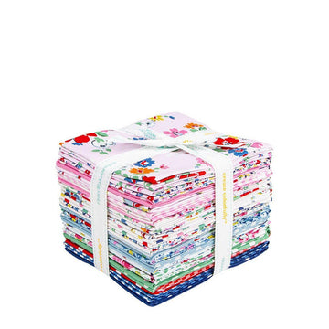 SALE Cath Kidston® Signature Collection Fat Quarter Bundle Floral Fabric - FQ-18370-24 - 24-Piece Precut - Riley Blake Quilting Cotton