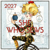 SALE J. Wecker Frisch She Who Sews Bountifully 2027 Wall Calendar - FG-54050 - Riley Blake Calendar