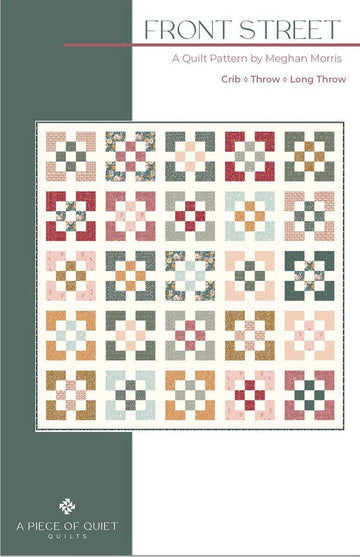 SALE Front Street Quilt PATTERN Precut Friendly Pattern - Riley Blake INSTRUCTIONS Only