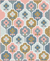 SALE Wallflower Quilt PATTERN Floral Pattern - Riley Blake INSTRUCTIONS Only