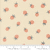 Image of Natures Sketchbook Berries Pearl quilting cotton fabric by Elena Amo for Moda Fabrics. Features berries on a cream background. Cute Little Fabric Shop.
