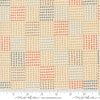 Image of Natures Sketchbook Dots Pearl quilting cotton fabric by Elena Amo for Moda Fabrics. Features polka dots on a cream background. Cute Little Fabric Shop.