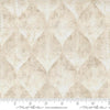 Image of Tranquil Patina Calm Effects Natural quilting cotton fabric by Debbie Maddy for Moda Fabrics. Features leaves on a white background. Cute Little Fabric Shop.
