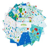 SALE Brave Your Way 5" Stacker Baby Boy Fabric - 5-18310-42 - 42-Piece Precut - Riley Blake Quilting Cotton Fabric