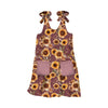 SALE Harvest on the Prairie Home Dec Sunflower Pinafore Panel Wine Purple Panel Pattern Fabric - HD18292 - Riley Blake LARGE Canvas Fabric