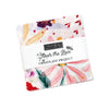 SALE Fleur The Love 2.5" Squares Mini Charm Pack Floral Fabric - 39880MC - 42-Piece Precut - Moda Fabrics Quilting Cotton Fabric