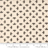 Image of Imprint Floral Iron quilting cotton fabric by Sewn By Amy Schelle for Moda Fabrics. Features a geometric pattern on a cream background. Cute Little Fabric Shop.