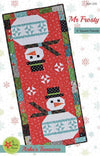SALE Mr. Frosty Runner Quilt PATTERN Precut Friendly Pattern - Riley Blake INSTRUCTIONS Only