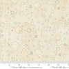 Image of Data Squares Lovelace quilting cotton fabric by Janet Clare for Moda Fabrics. Features squares on a cream background. Cute Little Fabric Shop.