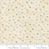 Image of Data Equals Lovelace quilting cotton fabric by Janet Clare for Moda Fabrics. Features lines on a cream background. Cute Little Fabric Shop.
