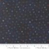 Image of Data Equals Hawking quilting cotton fabric by Janet Clare for Moda Fabrics. Features lines on a blue background. Cute Little Fabric Shop.