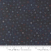 Image of Data Equals Hawking quilting cotton fabric by Janet Clare for Moda Fabrics. Features lines on a blue background. Cute Little Fabric Shop.