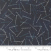Image of Data Digits Hawking quilting cotton fabric by Janet Clare for Moda Fabrics. Features numbers on a blue background. Cute Little Fabric Shop.