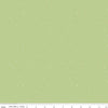 Image of Dapple Dot Honeydew quilting cotton fabric by The RBD Designers for Riley Blake Designs. Features polka dots on a green background. Cute Little Fabric Shop.