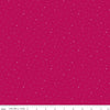 Image of Dapple Dot Magenta quilting cotton fabric by The RBD Designers for Riley Blake Designs. Features polka dots on a pink background. Cute Little Fabric Shop.