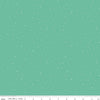 Image of Dapple Dot Leaf quilting cotton fabric by The RBD Designers for Riley Blake Designs. Features polka dots on a green background. Cute Little Fabric Shop.