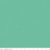 Image of Dapple Dot Leaf quilting cotton fabric by The RBD Designers for Riley Blake Designs. Features polka dots on a green background. Cute Little Fabric Shop.