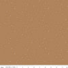 Image of Dapple Dot Maple quilting cotton fabric by The RBD Designers for Riley Blake Designs. Features polka dots on a brown background. Cute Little Fabric Shop.