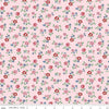 Image of Cath Kidston Signature Collection Arlington Ditsy Pink by Cath Kidston for Riley Blake Designs. Features flowers on a pink background. Cute Little Fabric Shop.