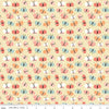 Image of Flannel Love You to the Moon Butterflies Sunshine flannel cotton fabric by Echo Park Paper Co for Riley Blake Designs. Features butterflies on a yellow background. Cute Little Fabric Shop.