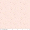 Image of Flannel Love You to the Moon Stars Blush flannel cotton fabric by Echo Park Paper Co for Riley Blake Designs. Features stars on a pink background. Cute Little Fabric Shop.