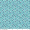 SALE Cozy Christmas Holly C7973 Blue by Riley Blake Designs - Lori Holt - Tossed Berries - Quilting Cotton Fabric