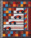 SALE Batiks Zoomaroo Quilt Kit Car Fabric - KTBT-1030 - Riley Blake Quilting Cotton Fabric - Official Licensed Product