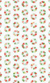 Image of Bloomsberry Cheater Multi quilting cotton fabric by Camille Roskelley for Moda Fabrics. Features printed quilt blocks on a white background. Cute Little Fabric Shop.