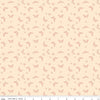 Image of Petals & Hazel Flutter Blush quilting cotton fabric by Simple Simon & Company for Riley Blake Designs. Features butterflies on a cream background. Cute Little Fabric Shop.