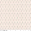 Image of Charmed & Treasured Lottie Latte by Kassidy Grace for Riley Blake Designs. Features a geometric pattern on a cream background. Cute Little Fabric Shop.