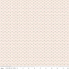Image of Charmed & Treasured Lottie Latte by Kassidy Grace for Riley Blake Designs. Features a geometric pattern on a cream background. Cute Little Fabric Shop.