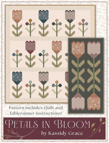 SALE It's So Emma Petals in Bloom Quilt and Table Runner PaTTERN Multiple Patterns - P051-ISE-333 - Riley Blake INSTRUCTIONS Only