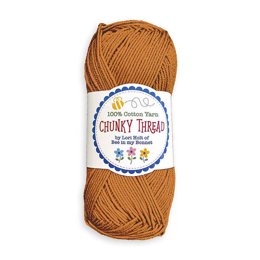 SALE Lori Holt Chunky Thread Amber Orange - STCT-54795 - Riley Blake 100% Cotton Sport Weight Yarn