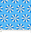 Image of Sparkle Mart Freshly Picked Altitude quilting cotton fabric by Melody Miller of Ruby Star Society for Moda Fabrics. Features flowers on a blue background. Cute Little Fabric Shop.