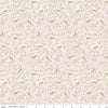 Image of Little Posies Unicorns Pink quilting cotton fabric by Cayla Naylor for Riley Blake Designs. Features flowers on a pink background. Cute Little Fabric Shop.
